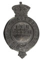Cap badge, Lakhimpur Volunteer Rifle Corps, 1882-1888