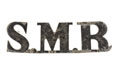 Shoulder title, Sibsagar Mounted Rifles, 1884-1891