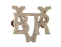 Collar badge, Bangalore Rifle Volunteers, pre-1920