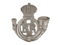 Collar badge, Bangalore Rifle Volunteers, pre-1901