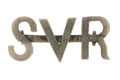 Shoulder title, Simla Volunteer Rifles, 1904-1920