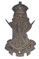 Helmet badge, 1st Punjab Volunteer Rifle Corps, 1861-1901