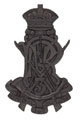 Helmet badge, 3rd Punjab Volunteer Rifle Corps, 1917-1920