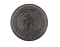 Button, Calcutta Volunteer Rifles, pre-1901