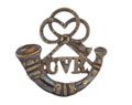 Pouch badge, Calcutta Volunteer Rifles, 1863-1917