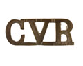 Shoulder title, Calcutta Volunteer Rifles, 1863-1917