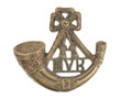 Cap badge, Mussoorie Volunteer Rifle Corps, 1871-1901