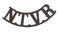 Shoulder title, Naini Tal Volunteer Rifles, 1871-1925