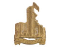 Collar badge, Lucknow Volunteer Rifle Corps, 1903-1917