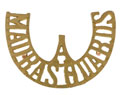 Shoulder title, A Company, Madras Guards, 1920-1947
