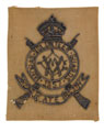 Pugri badge, Madras Volunteer Guards, 1901-1917