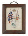 Regimental colours, 3rd (The East Kent) Regiment of Foot (The Buffs), 1860 (c)