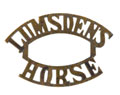 Shoulder title, Lumsden's Horse, 1899-1902