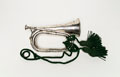 Silver presentation bugle, 1901