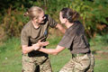 British Army servicewomen on initial selection for Exercise ICE MAIDEN, 2015