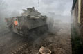 Warrior armoured fighting vehicle, Armoured Fighting Vehicle Commanders Course, Greenlands Camp, Salisbury Plain, 2016