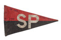 Support Company pennant flown from the Commander British Forces (COMBRITFOR) Foxhound vehicle in Kabul, Afghanistan, April to December 2016
