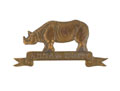 Cap badge, Assam Regiment, 1941-1947
