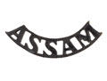Shoulder title, Assam Regiment, 1941-1947
