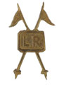 Cap badge, Indian Long Range Desert Squadron, Indian Armoured Corps, 1941-1947