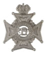 Collar badge, South Indian Railway Volunteer Rifle Corps, 1895-1901