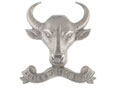 Helmet badge, Coorg and Mysore Rifles, 1884-1917