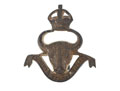 Cap badge, Coorg and Mysore Rifles, 1933-1947