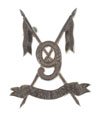 Collar badge, officer, 9th Hodson's Horse, 1903-1922