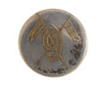 Mess dress button, 9th Hodson's Horse, 1901-192