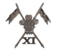 Cap badge, 11th (Prince of Wales's Own) Regiment of Bengal Lancers, 1876-1922