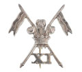 Cap badge, officer, 11th (Prince of Wales's Own) Regiment of Bengal Lancers, 1876-1922