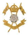 Collar badge, officer, 1st Duke of York's Own Skinner's Horse, 1922-1947