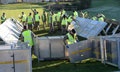 Flood defence training, Exercise Wessex Teal, Bulford, near Salisbury Plain, Wiltshire, 2016