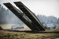 Titan Armoured Vehicle Launcher Bridge, 35 Engineer Regiment, Exercise PIPERS RUN, Sennelager Training Area, Germany, 2016