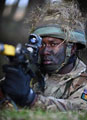 Royal Regiment of Scotland (SCOTS) training at Castlelaw Ranges, Scotland, 2015