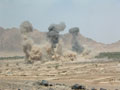 Air strike, Now Zad, Helmand Province, Afghanistan, 2006