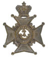 Cap badge, Oudh Volunteer Rifle Corps, 1865-1901