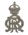 Collar badge, Oudh and Rohilkhand Railway Volunteer Rifles, 1903-1926