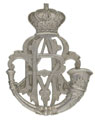 Helmet plate, Hyderabad Volunteer Rifles, 1882-1901
