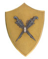 Pouch badge ornament, Malay State Guides, 1896-1919