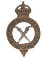 Cap badge, officer, Malay State Guides, 1901-1907