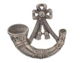 Collar badge, Bombay Volunteer Rifle Corps, 1877-1947