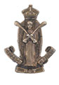 Collar badge, Cawnpore Rifle Volunteers, 1901-1947