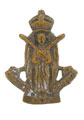 Collar badge, Cawnpore Rifle Volunteers, 1901-1947