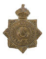 Collar badge, Madras and Southern Mahratta Railway Rifles, 1910-1922