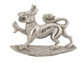 Collar badge, Upper Burma Volunteer Rifles, 1886-1942