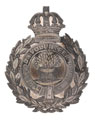 Pouch belt plate, Rangoon Volunteer Rifle Corps, 1877-1901