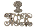 Pouch badge, Rangoon Volunteer Rifle Corps, 1877-1937