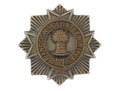 Cap badge, officer, Rangoon Volunteer Rifles, 1877-1937