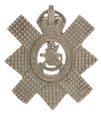 Piper's badge, Cossipore Artillery Volunteers, 1901-1917